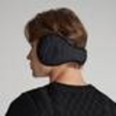 TECH SKIN 男女通用鋪棉耳罩, 黑色, 1個