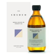 Sosoco Aroma Maison De按摩身體油 Relaxing, 300ml, 1個