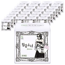 Chung-dam 護墊, 20片, 30包, 加長型(17.5cm)