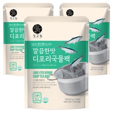 강고집 깔끔한맛 디포리 국물팩 10p, 130g, 3개