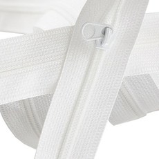 COTS 家用拉鍊 5號 4500cm, 白色, 1個