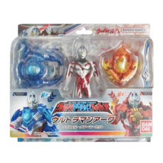 ULTRAMAN 超人力霸王 雅克可動公仔 烈日&皓月裝甲套組, 1組