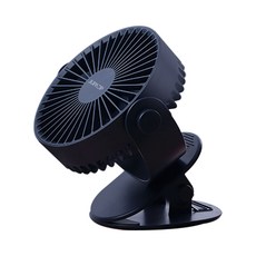 주파집 스탠드 클립 선풍기, JP-STAND-FAN, 네이비블루