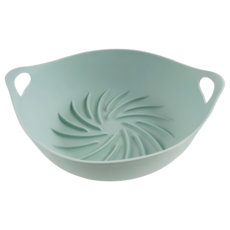 SiliPot 鉑金矽膠氣炸鍋內鍋,一體成型 可堆疊 易收納 耐熱-40~250°C, 230 x 80 x 650mm, 1個