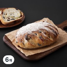 노아베이커리 파리의연인 빵, 350g, 1개입, 6개
