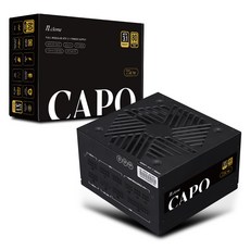 N.Clome CAPO 750W 80PLUS金牌 全模組電源供應器 ATX3.1 黑色, 單一商品