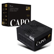 N.Clome Capo 850W 80PLUS 金色 全模組化電源 ATX3.1 黑色, 單一商品