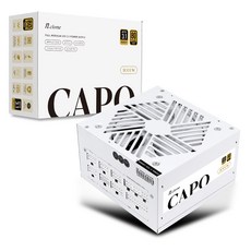 N.Clome Capo 1000W 80PLUS 金色 全模組化電源 ATX3.1 白色, 單一商品