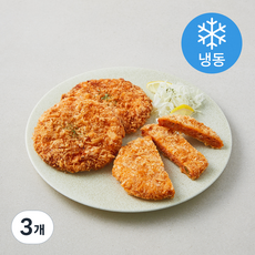 하늘푸드 김치치즈피자 돈까스 10개입 (냉동), 1kg, 3개