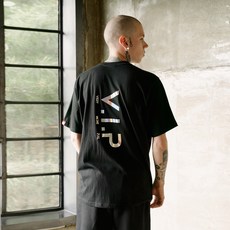 네스파 남성용 통기성 VV아잎 반팔티 SED_0042