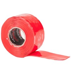 ResQ-tape Quick Repair 小卷多功能矽膠帶 耐電 耐熱 耐壓 耐油 防水 抗UV 紅色, 1個