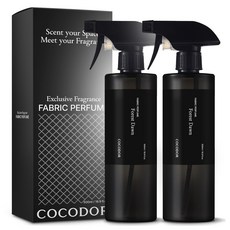 코코도르 패브릭 퍼퓸 섬유탈취제 숲속새벽공기 본품, 500ml, 2개
