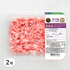 농협 포크빌 한돈 뒷다리살 다짐육, 500g, 2개