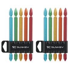 sunkey 螺絲起子頭 5件組 SMB-110CS, 2套