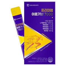 DAEWOONG LIFE SCIENCE 優質精胺酸7000隨身包, 15條, 1盒