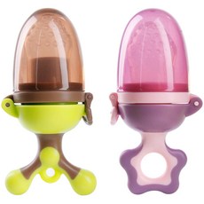 Yecomam 果汁咬咬樂, 粉色+綠色, 1組