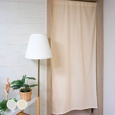 JHOME 標準型遮光門簾, 自然原色