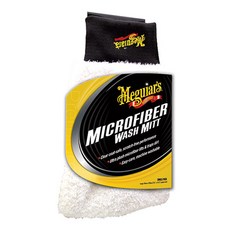 Meguiar's 美光 超細纖維洗車手套 X3002EU, 1個, 白色