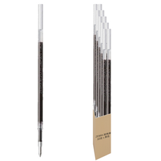 ZEBRA 斑馬牌 中性原子筆芯 JK-0.5 0.5mm, 黑色, 10支