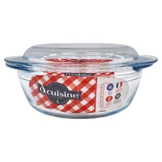 OCUISINE 耐熱玻璃調理鍋 - 20cm, 2.1L, 20 x 24 x 10cm, 1個