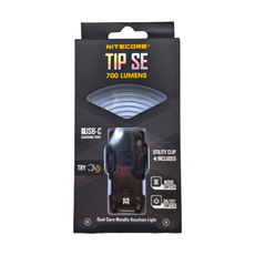 NITECORE 奈特科爾 TIP SE 700流明 鑰匙燈 USB TYPE-C直充 手電筒 (黑色), 1個