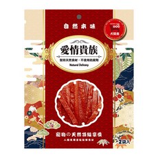 愛情貴族 香Q雞腿肉條 犬用 2包入, 雞腿肉, 140g, 1袋