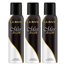 라리브 미스 드림 데오드란트, 150ml, 3개