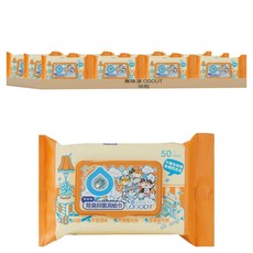 臭味滾 ODOUT 貓咪專用 除臭抑菌濕紙巾, 50張, 36包