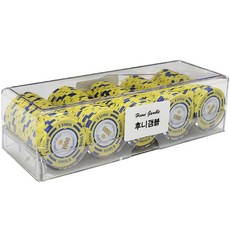 籌碼 100入+壓克力收納盒, 數字1000, 1組