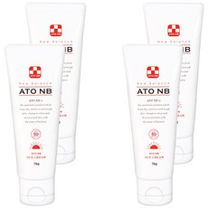 아토엔비 유아선크림 SPF50+ PA++++, 70g, 4개