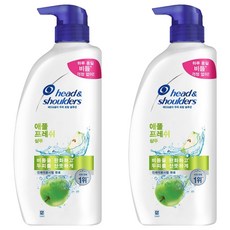 헤드앤숄더 애플 프레쉬 두피 샴푸 깨끗하고 상쾌한 향, 850ml, 2개