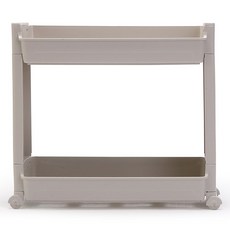 活林縫隙儲藏 2 層, 灰色, 1組