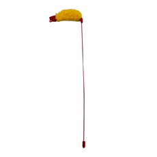 COMET 可美多 逗貓棒 貓炸蝦, 木天蓼伸縮逗貓棒, 47CM*8CM*3CM, 1個