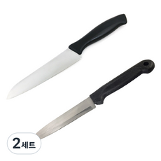 CoCoREX REX 高級水果刀 + 握柄水果刀組, 混合色, 2套