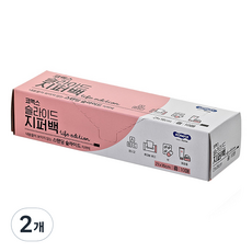 코멕스 슬라이드 스탠드 지퍼백 중형 10매, 2개
