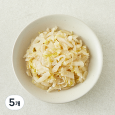 킨더가든 우리아이 백김치 볶음, 80g, 5개