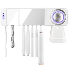 utoREX 完美護理壁掛鏡門牙刷滅菌乾燥器, UTC-57MW, 白色