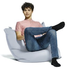 요기보 줄라 미니 스탠다드 1인 좌식 빈백 소파, 스톤