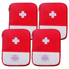 에이비엠코리아 휴대용 구급파우치 S, 4개