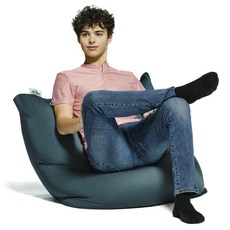 요기보 줄라 미니 스탠다드 1인 좌식 빈백 소파, 오닉스