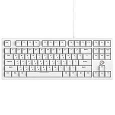 다얼유 87키 유선 기계식 게이밍 텐키리스 키보드 드림축, 오션 화이트, DK87, 제조사축