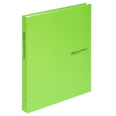 드림산업 트레비엥 합지 파일 40매입, 연두, 1개