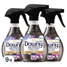 다우니 호텔 컬렉션 섬유스프레이 미스티크 향 본품, 9개, 360ml