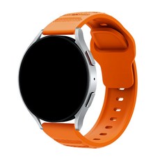 스페이스쉴드 갤럭시 워치 호환 어반 실리콘 스트랩 20mm, 오렌지, 1개