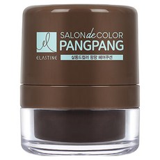 엘라스틴 살롱드컬러 팡팡 헤어쿠션, 짙은갈색, 1개