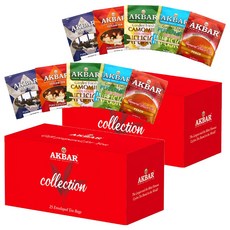 AKBAR 阿克巴 精選茶葉組, 2套, 5種茶包