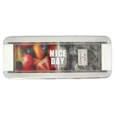 Lustroware 岩崎日式小清新兩段式防油汙微波便當盒 緊湊輕巧, 白色, 1個