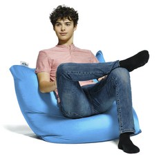 요기보 줄라 미니 스탠다드 1인 좌식 빈백 소파, 스카이