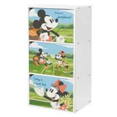 收納王妃 米奇米妮 三層櫃, 農田生活