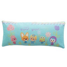 SIEUNDECO 兒童PORORO印花抱枕+枕芯, 藍色